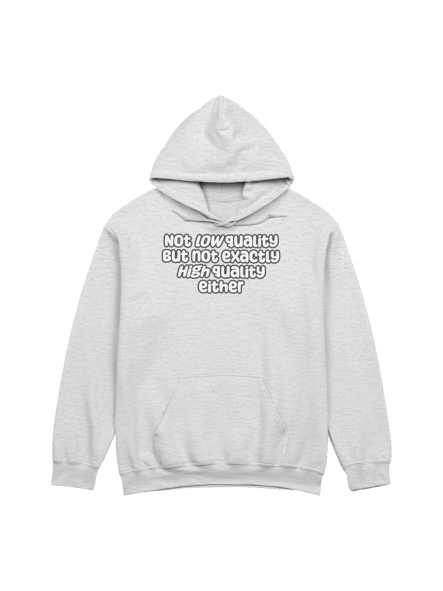 Not Low Quality Unisex Hoodie product image (4)