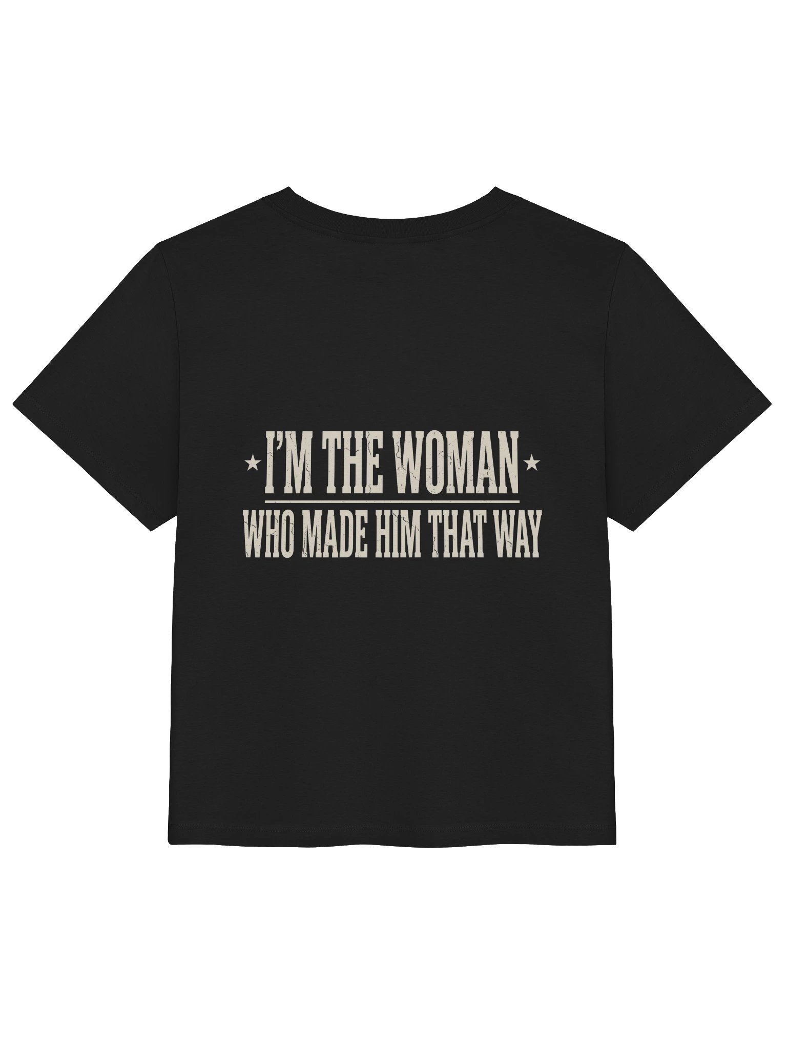 I'm The Woman Who Made Him That Way Shirt - Matching Couple Tee product image (4)