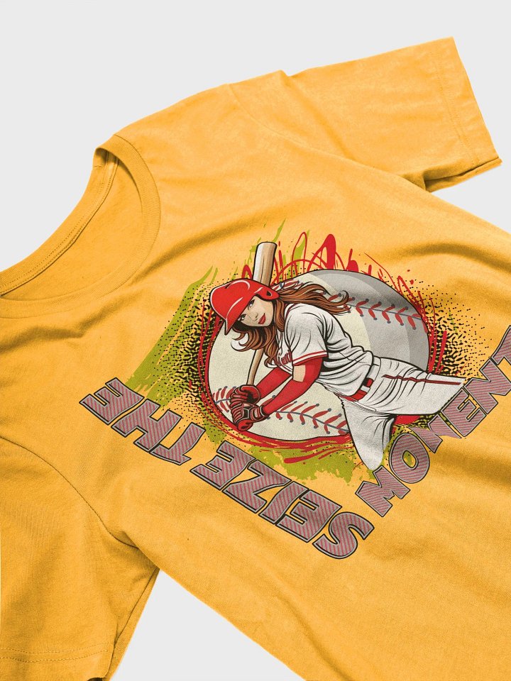 Seize the Moment Baseball Female T-Shirt product image (2)