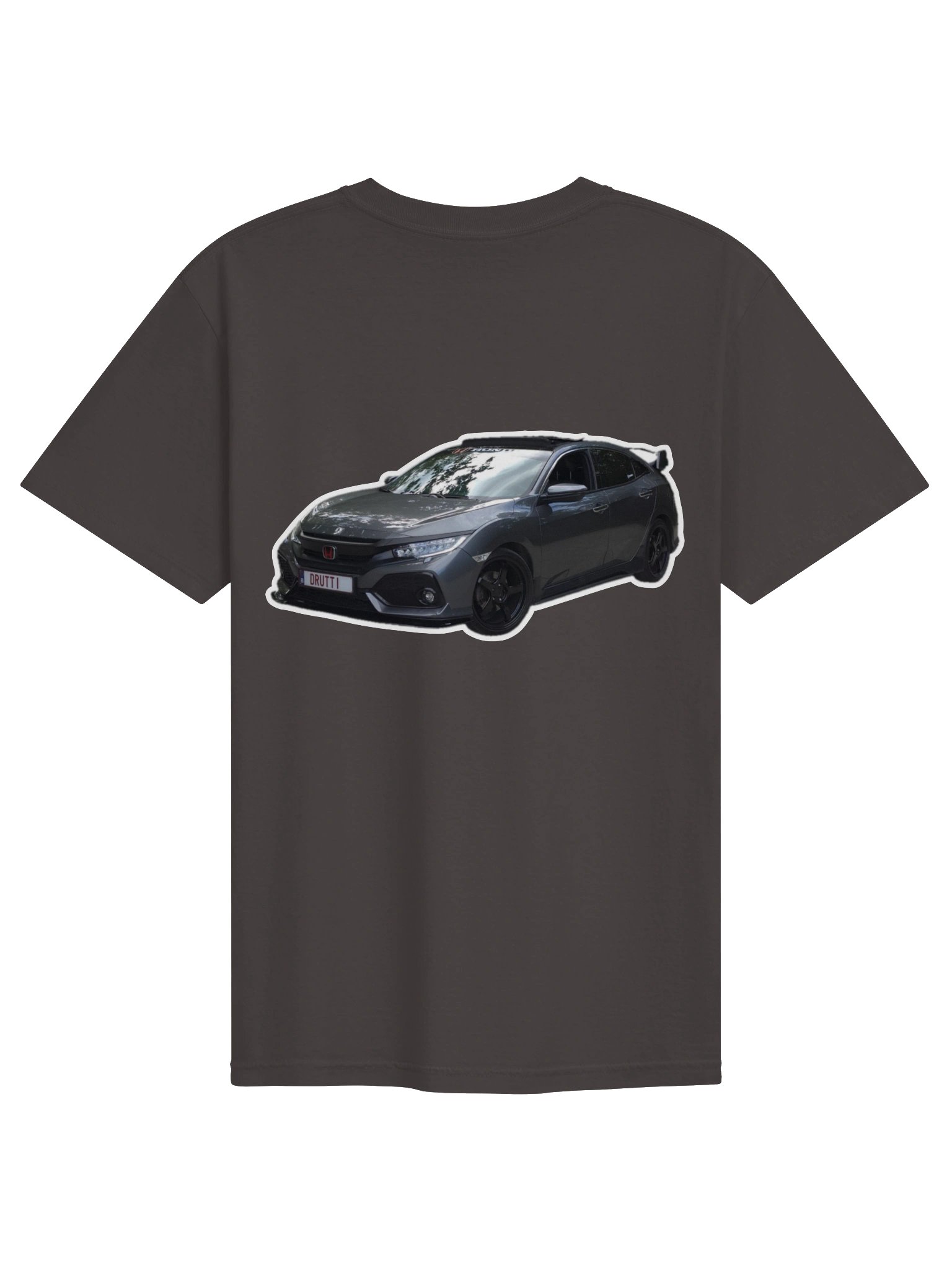 Antonio Drutti Red Oval Logo Tee, HONDA FK7 PRESTIGE / MANNEN product image (6)