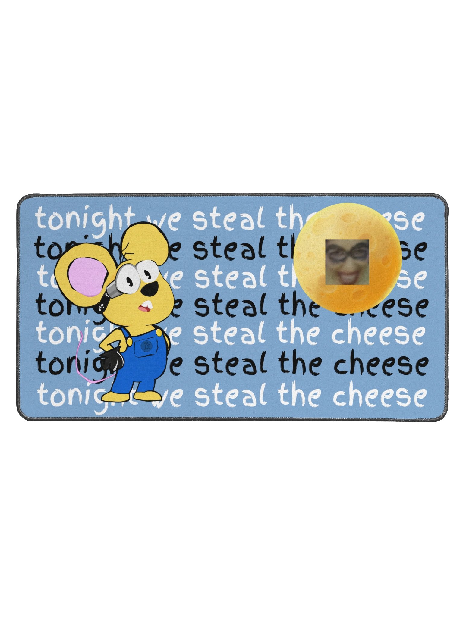 tonight we steal the moon miaminion mousepad product image (1)