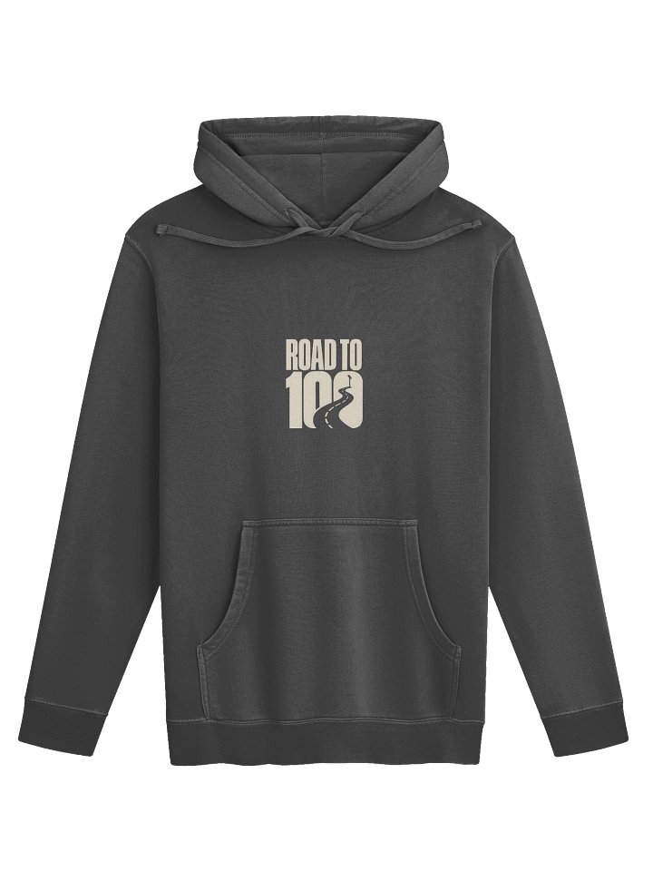 Road to 100 Pigment-Dyed Hoodie.