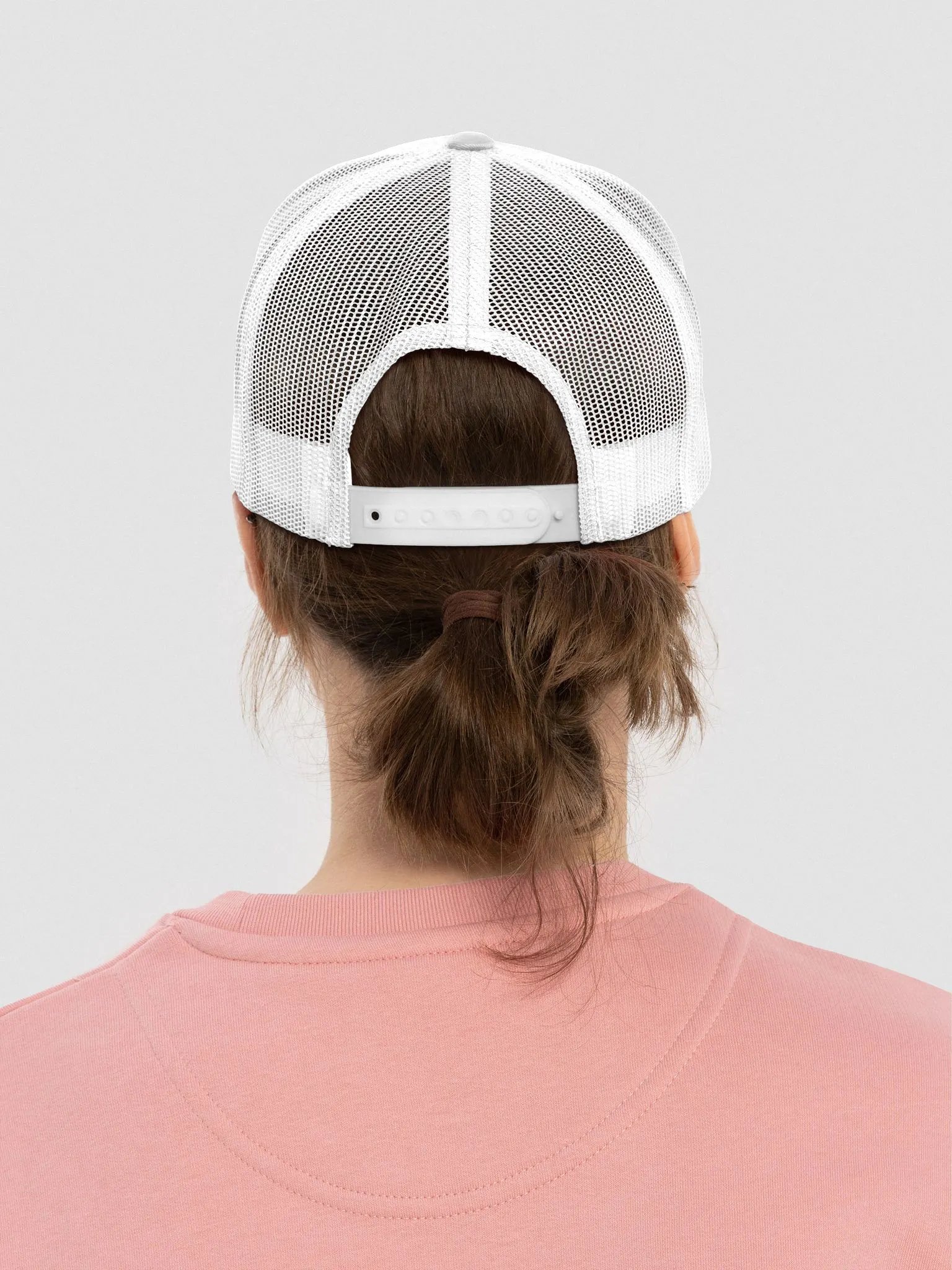 Bigfoot Trucker Hat (White) product image (4)