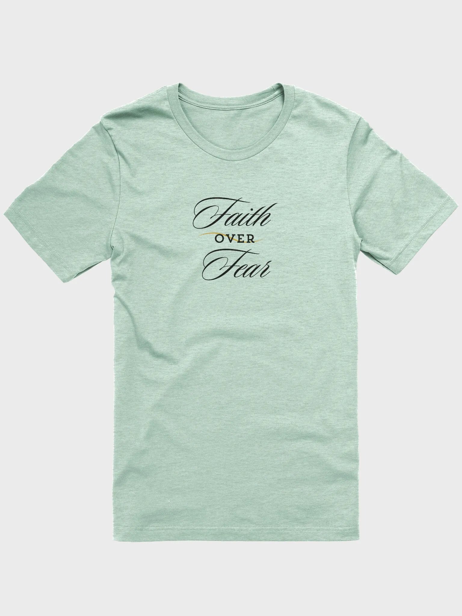 Faith Over Fear Elegance Unisex T-Shirt product image (3)