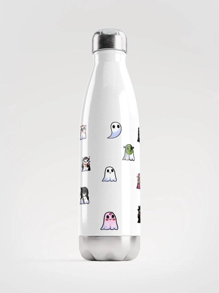 ISAG ghostie emotes water bottle product image (1)