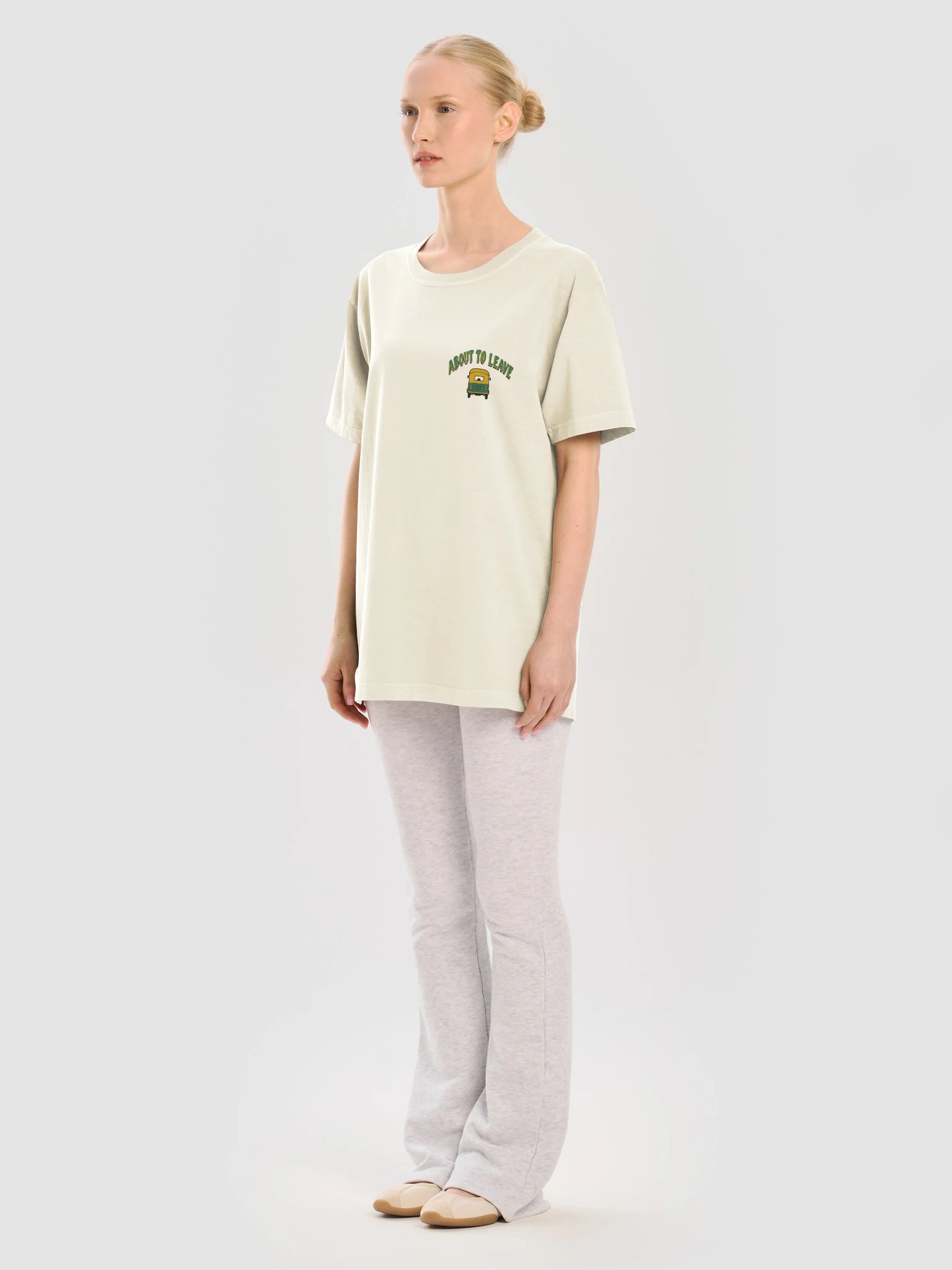Bengaluru Traffic: Forever About to Leave (Heavyweight Tee, Front and Back) product image (11)