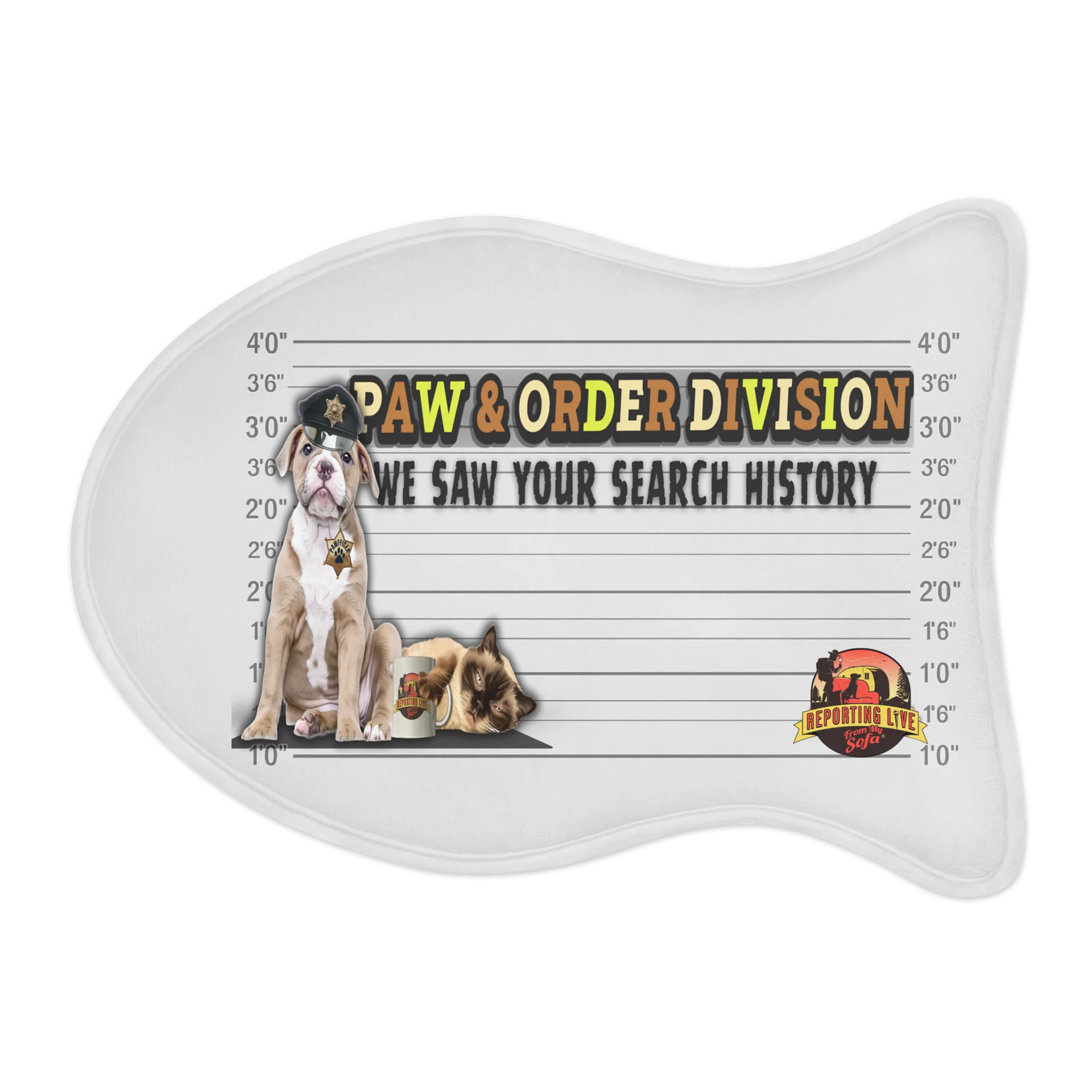 Paw & Order Division Dog and Cat Feeding Mat product image (1)