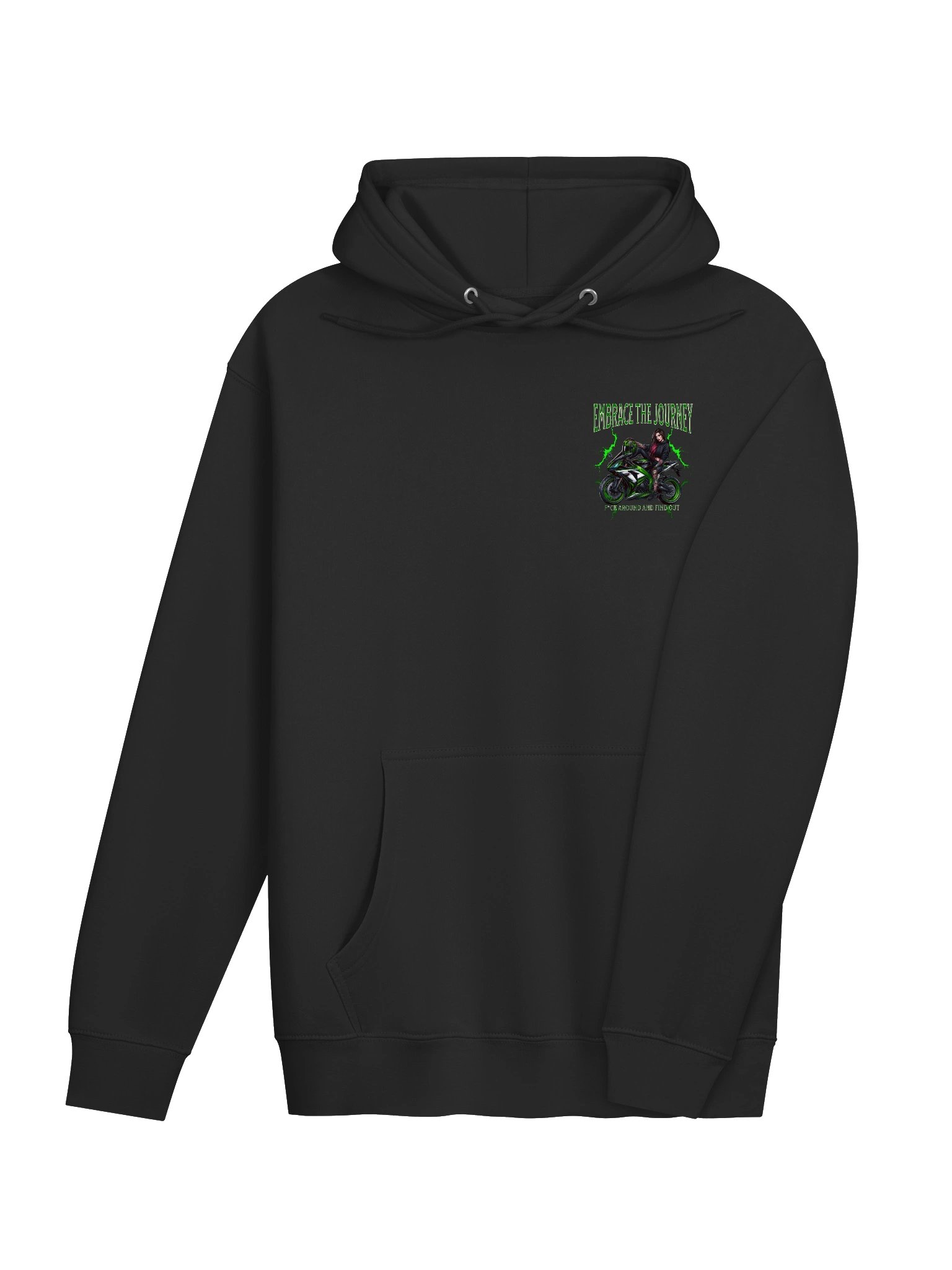 Embrace The Journey - Pullover Hoodie - Green Bolt product image (4)