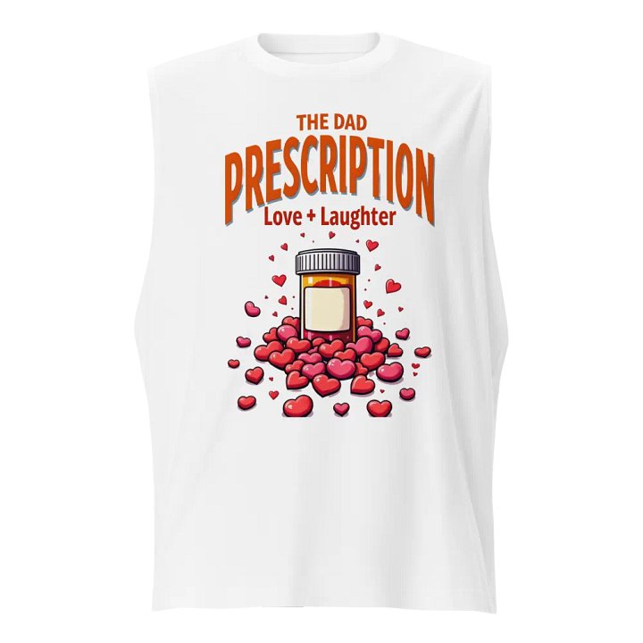 Love + Laughter dad Prescription Muscle Tank product image (5)