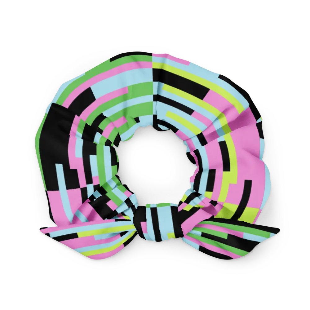 Eclectic Stripes All-Over Print Scrunchie product image (1)