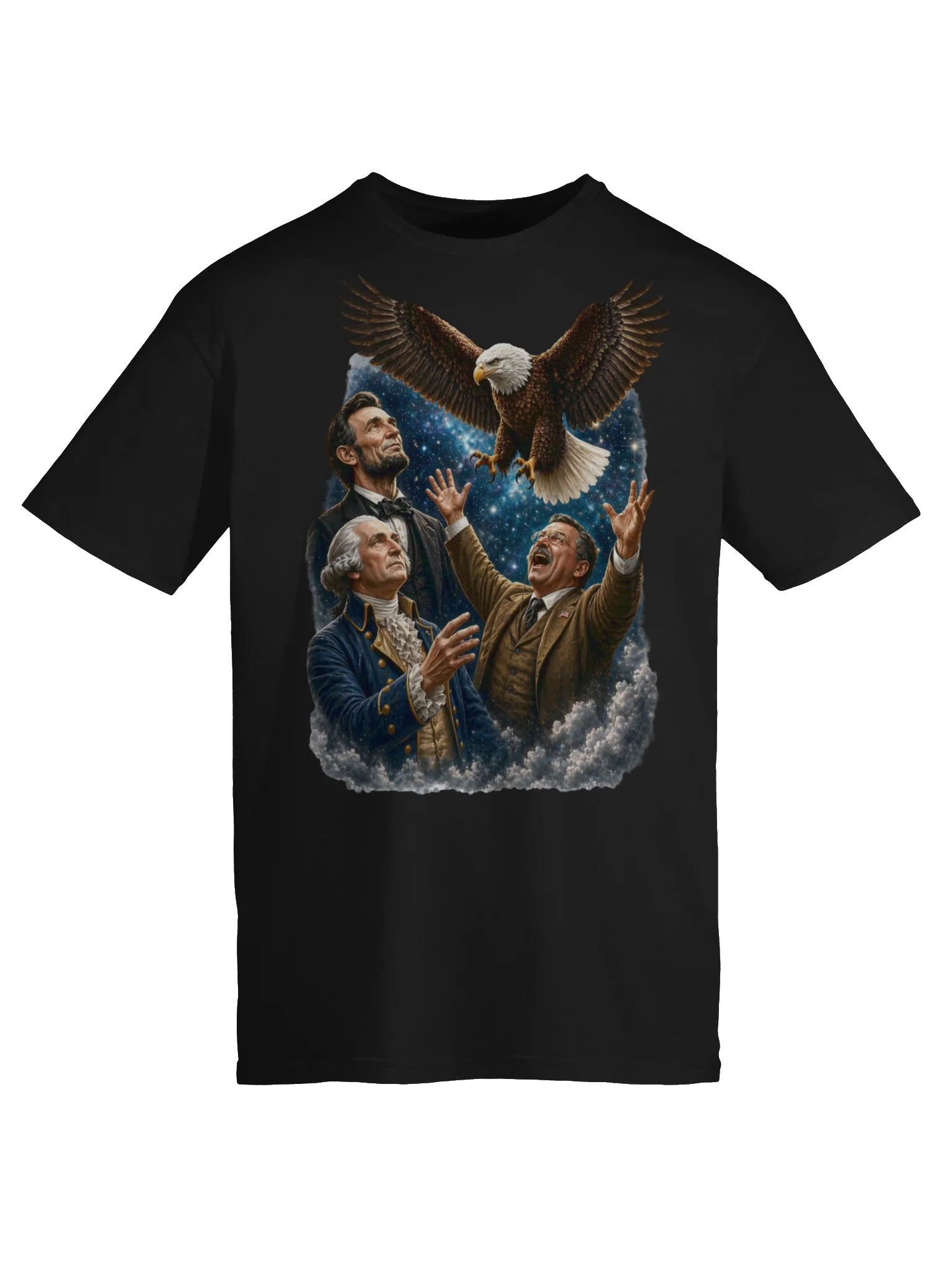 Freedom Founding Fathers Eagle Tee | USA T-Shirt product image (75)