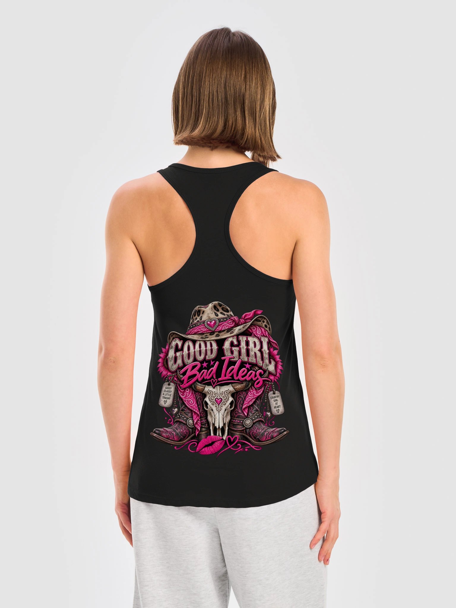 GOOD GIRL / BAD IDEAS — 💋🤠 POUND PUPPIES (Special Edition Tank top) product image (4)