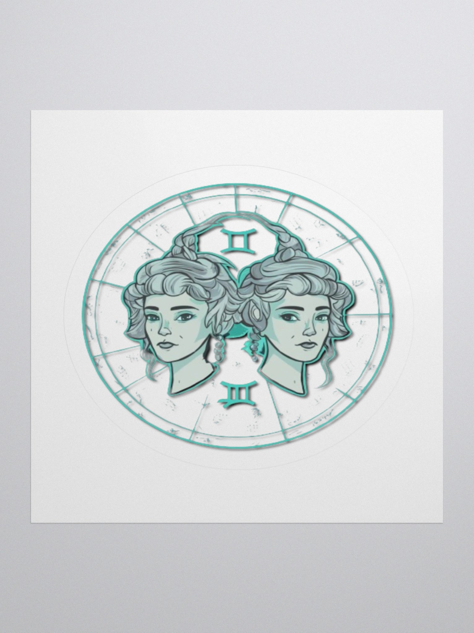 Gemini Kiss-Cut Sticker product image (3)