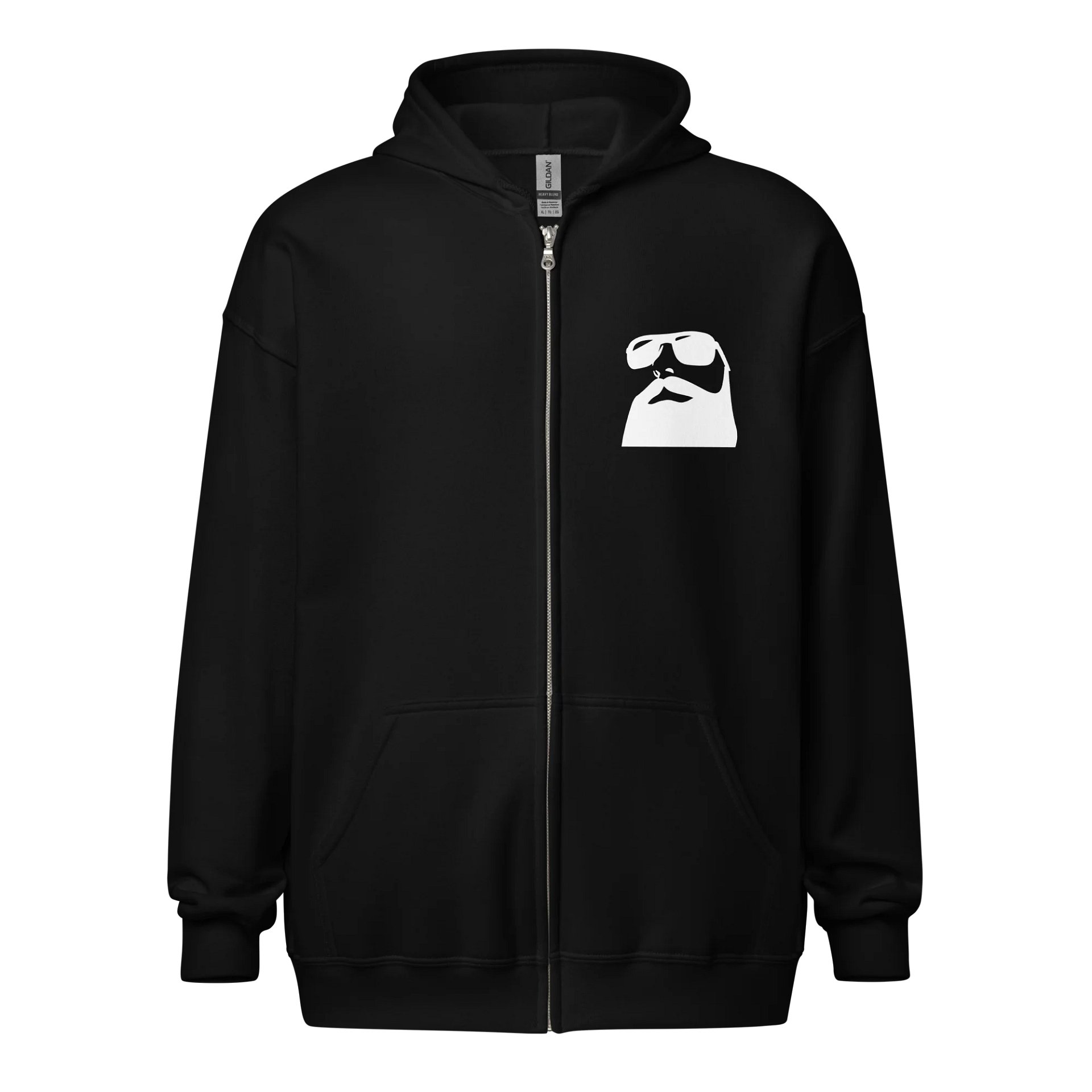 Do the Things Face Zip Hoodie product image (1)