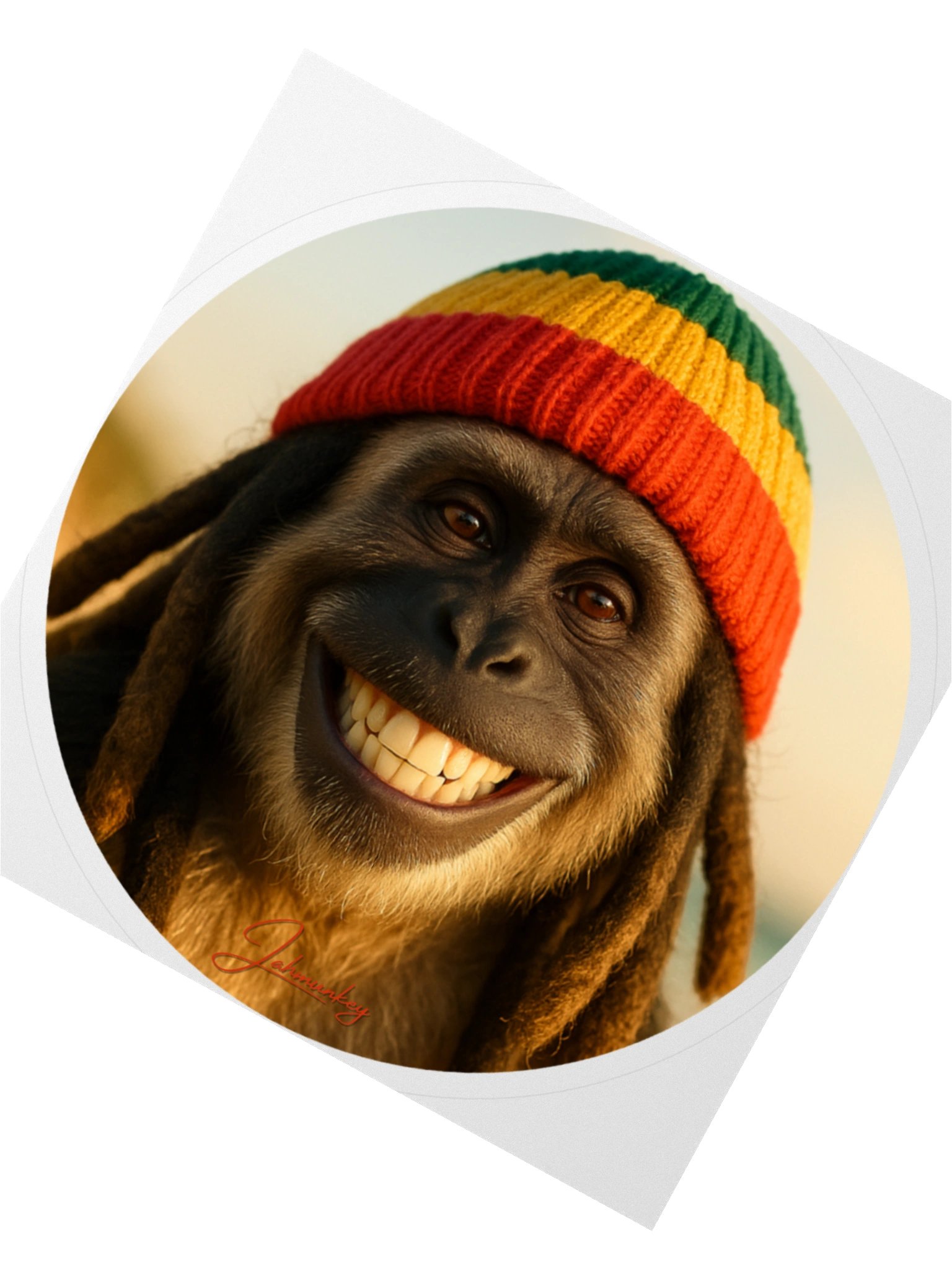 Jahmunkey Autograph Sticker product image (2)