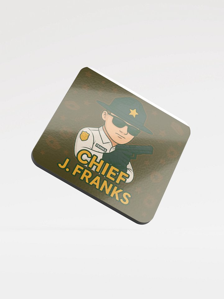Chief J. Franks Cork Coaster product image (1)