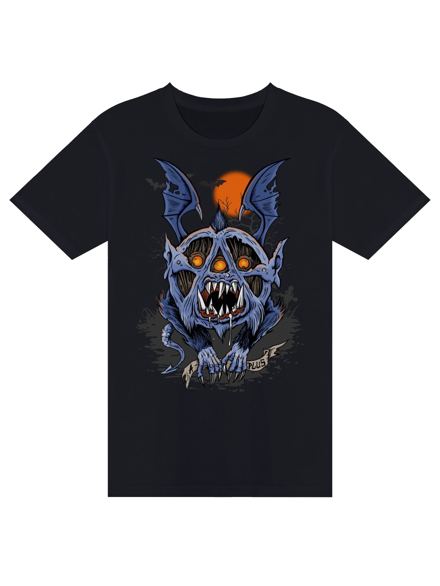 Three Eyed Night Tee (Navy) product image (1)