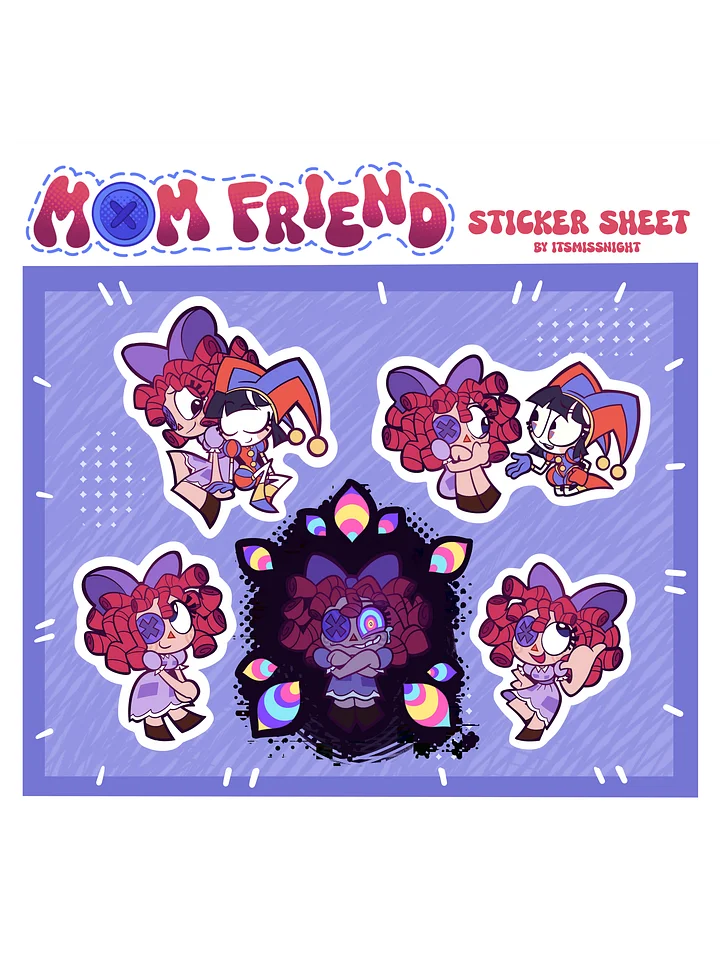 (Pre-order) Mom Friend Sticker Sheet product image (2)