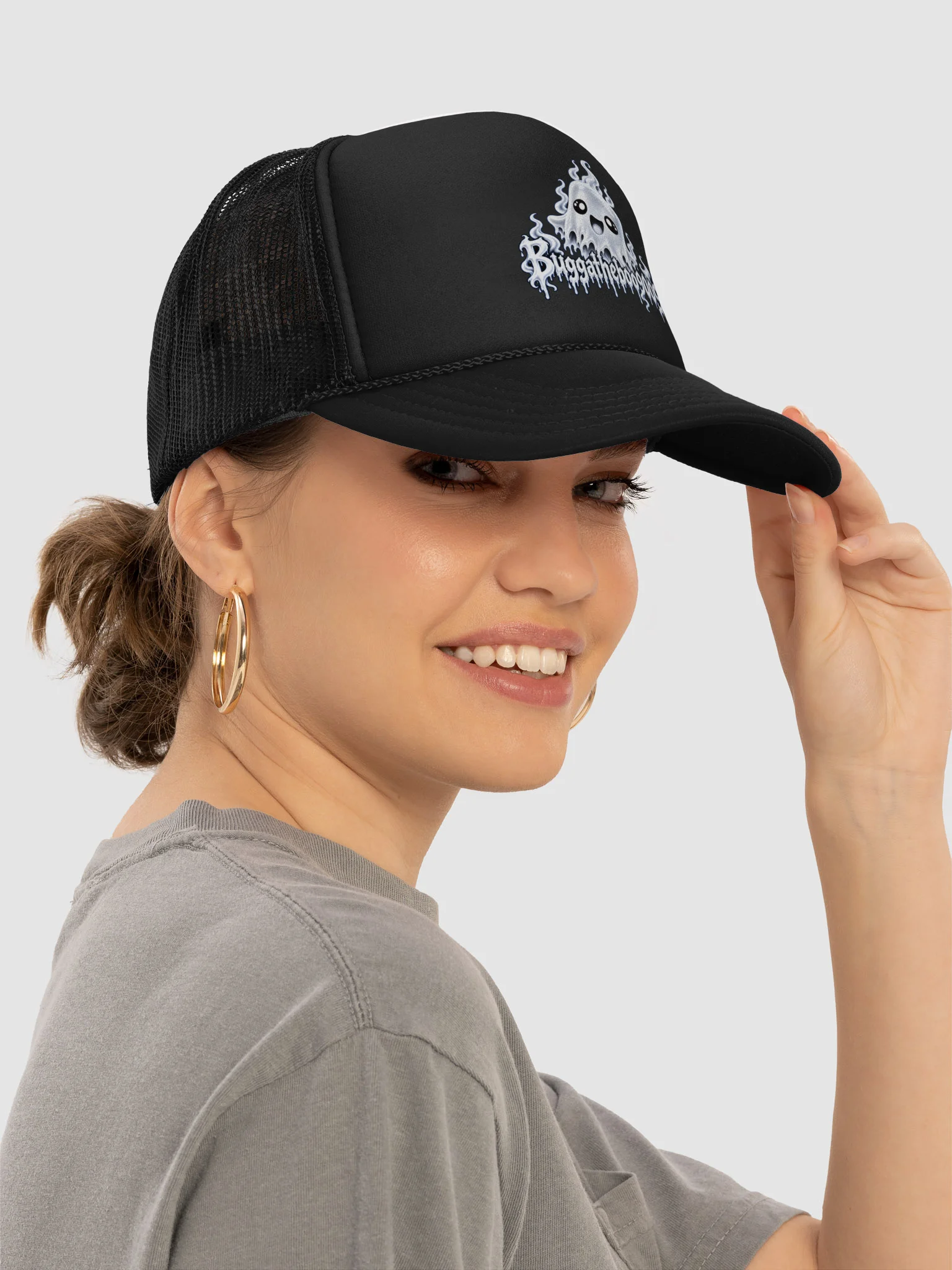 SPRITEFEST "Spooky Sprite" FOAM Trucker Snapback Hat product image (7)