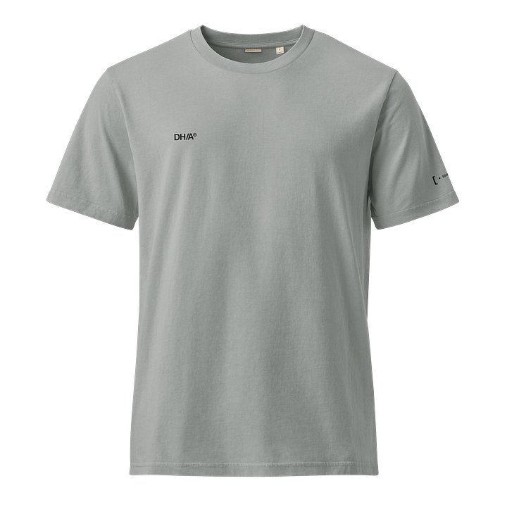 DigitlHaus Stacked T-Shirt - Grey Acid Wash product image (1)