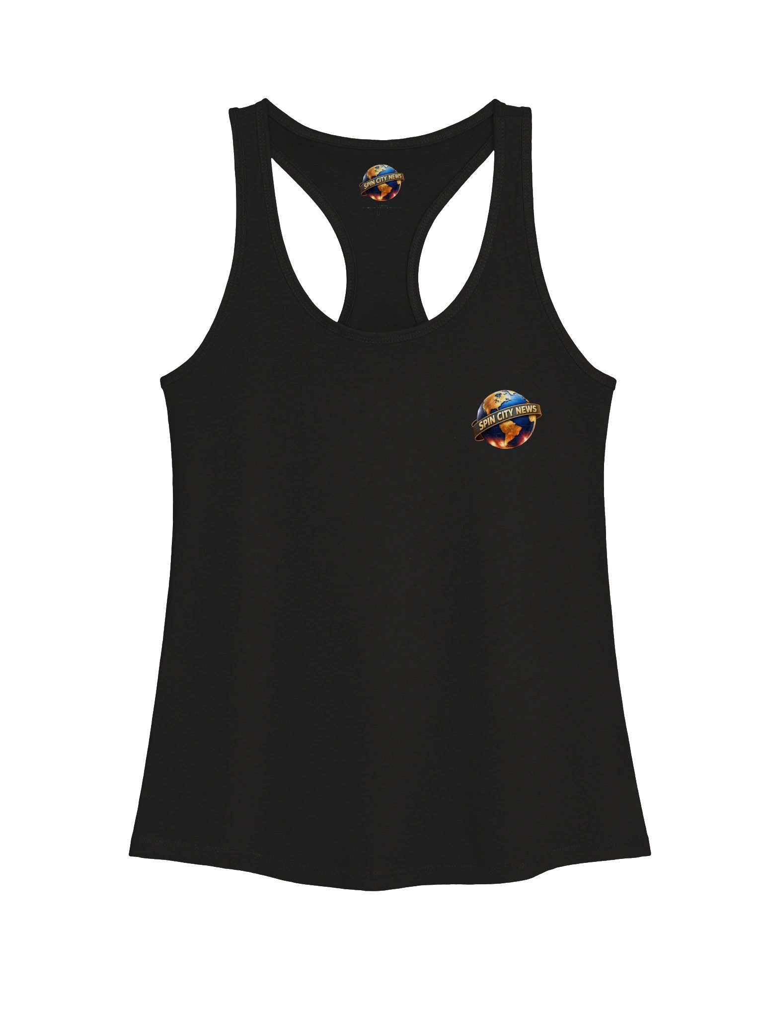 Spin City News Racerback Tank product image (1)