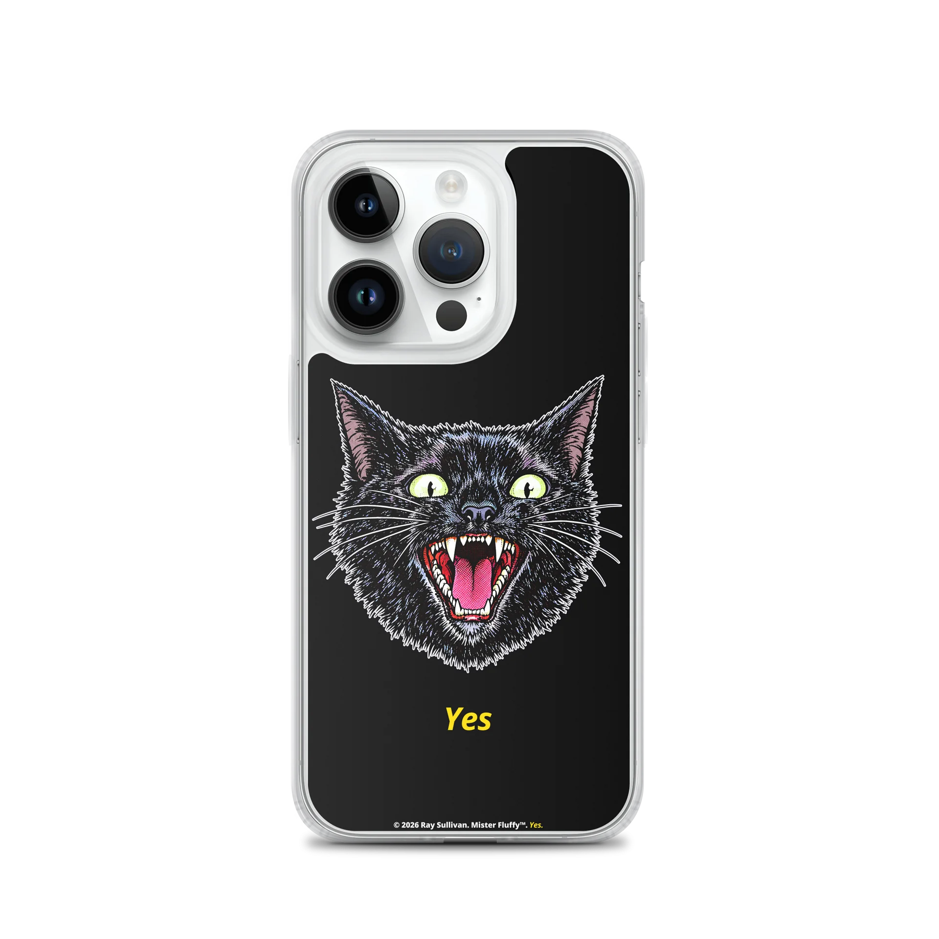 Mister Fluffy iPhone Case product image (1)