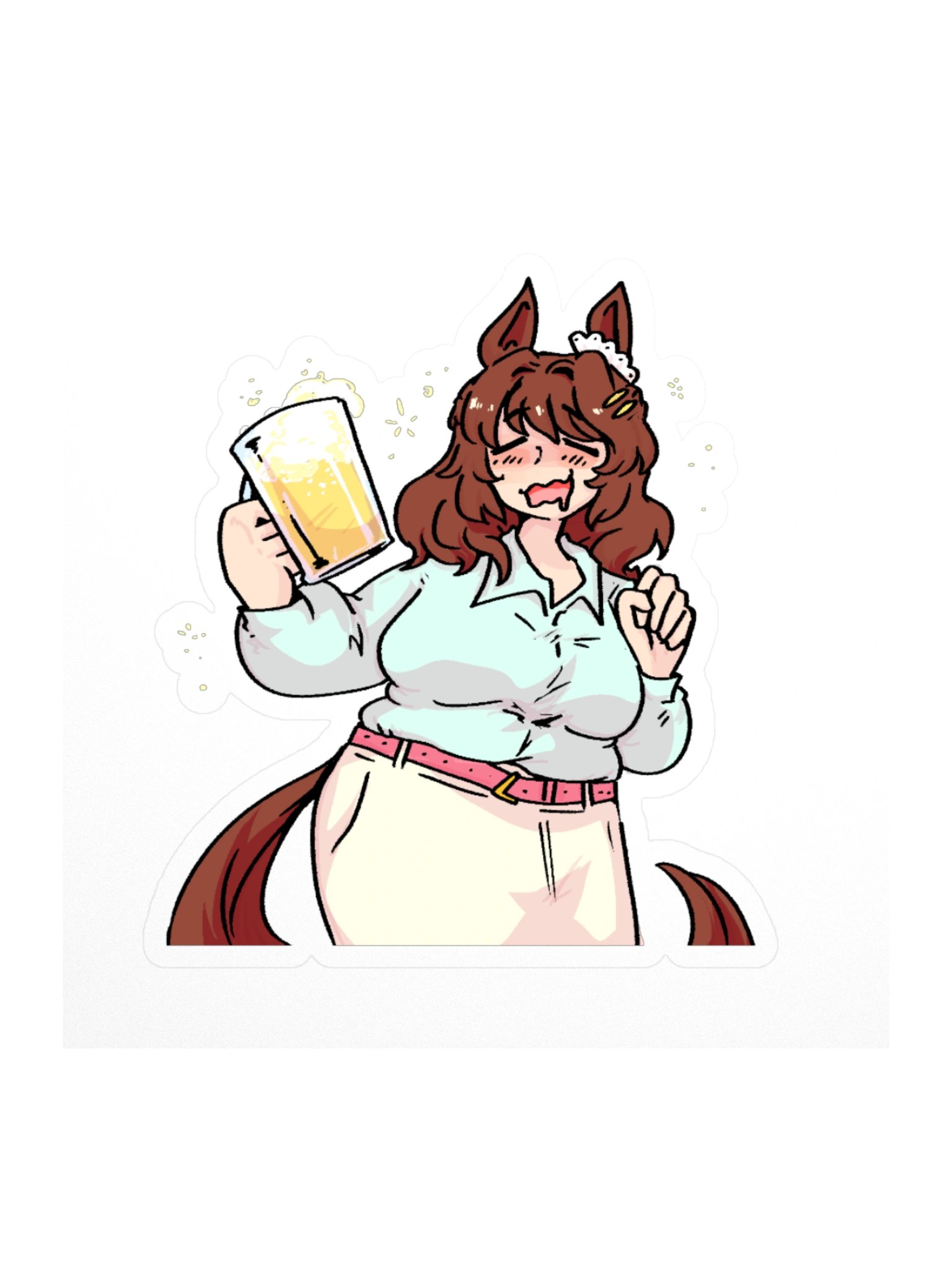 Light Hello Sticker product image (3)