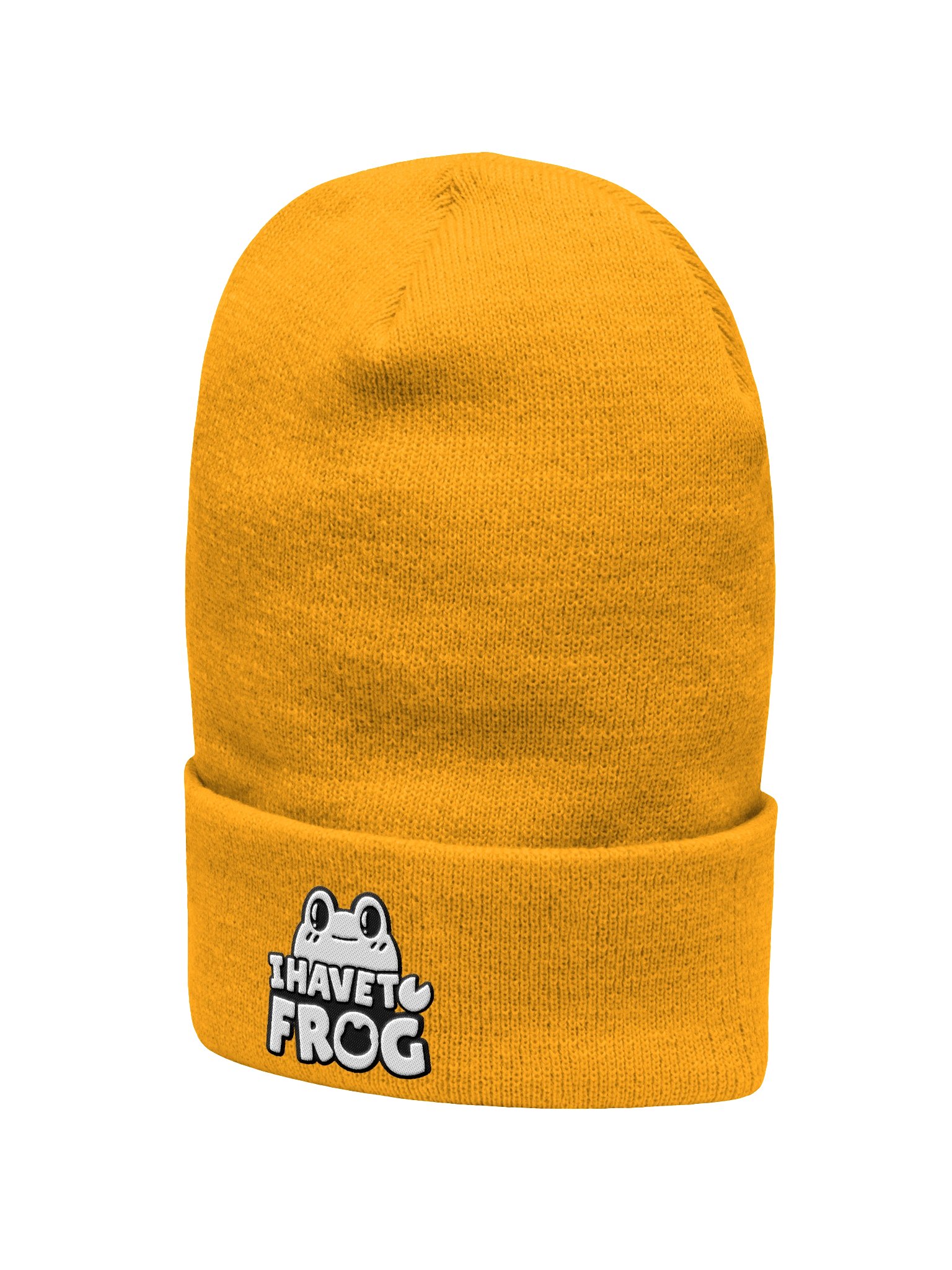 Frog Embroidered Beanie product image (1)