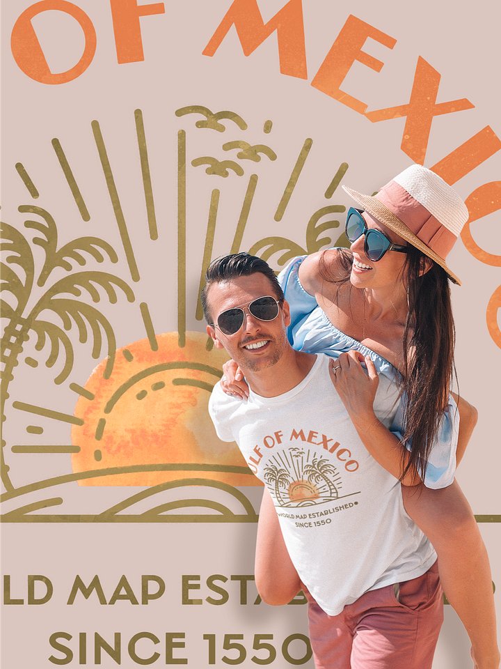 Gulf of Mexico Sunset T-Shirt - Being Liberal product image (1)