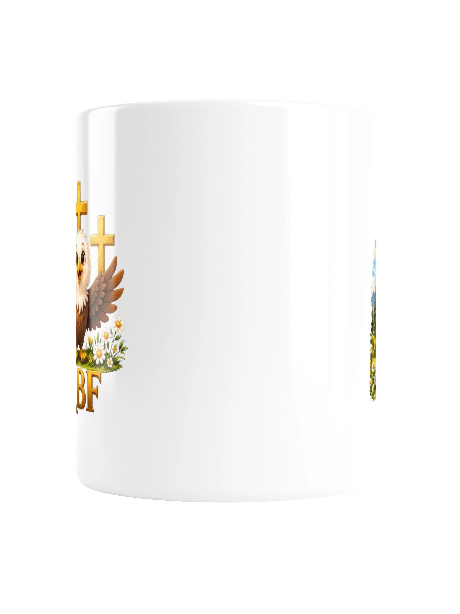 Faith Over Fear — RBF Eagle Mug product image (2)
