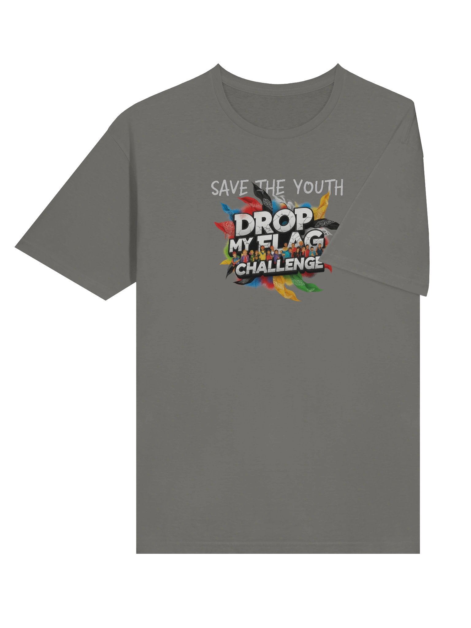 Grey Drop My Flag Tee product image (6)