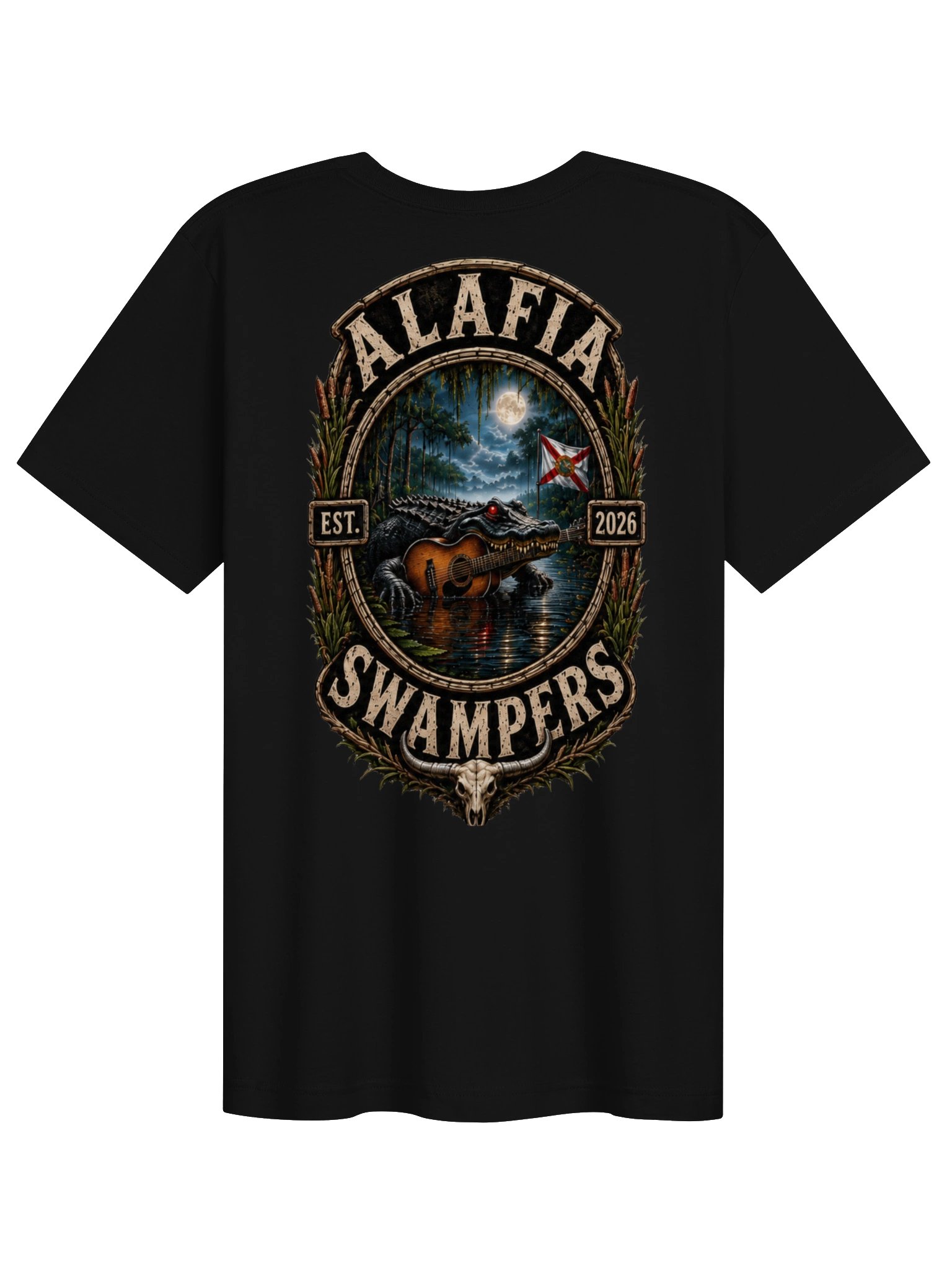 Alafia Swampers Florida Logo Tee product image (1)