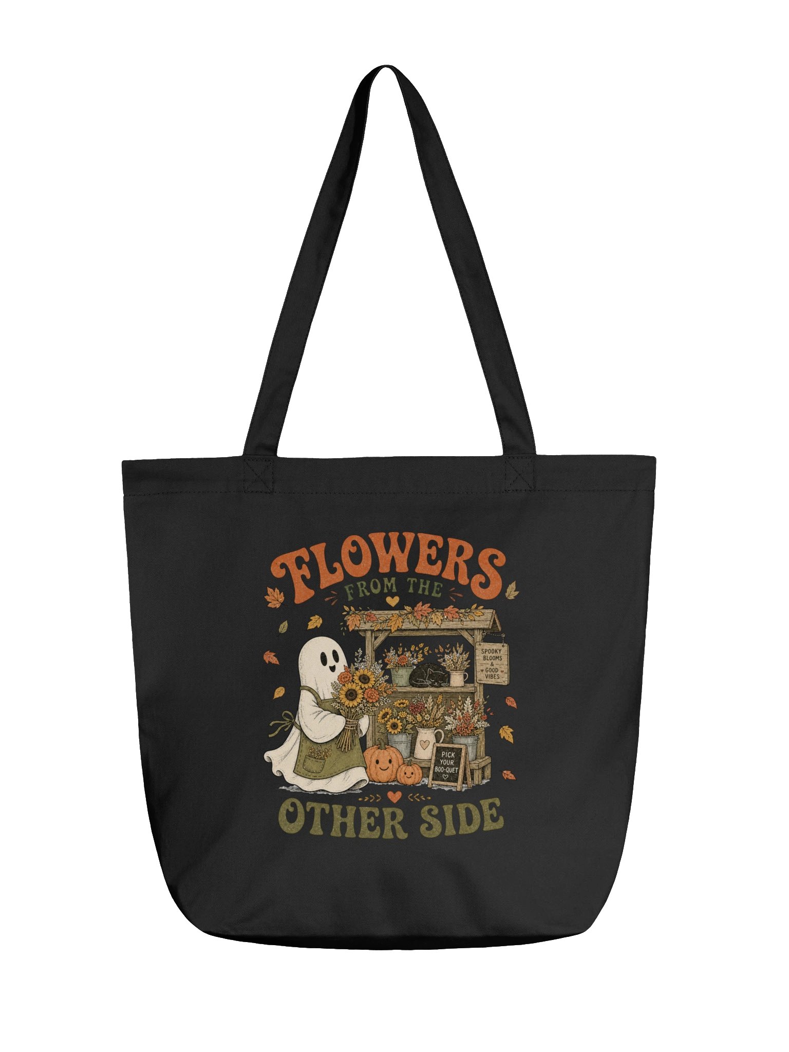 Flowers From the Other Side Ghost Tote product image (1)