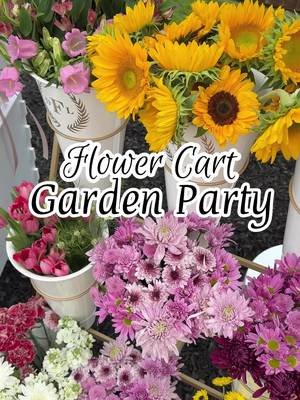 My friend @joshlynphotography hosted the dreamiest #gardenparty and was kind enough to let me blog about it! Read about the epic build-your-own-bouquet #flowercart, #caviarbar, and get more garden party inspiration on therosetable.com. 🌹✨ #backyardparty #partyideas 