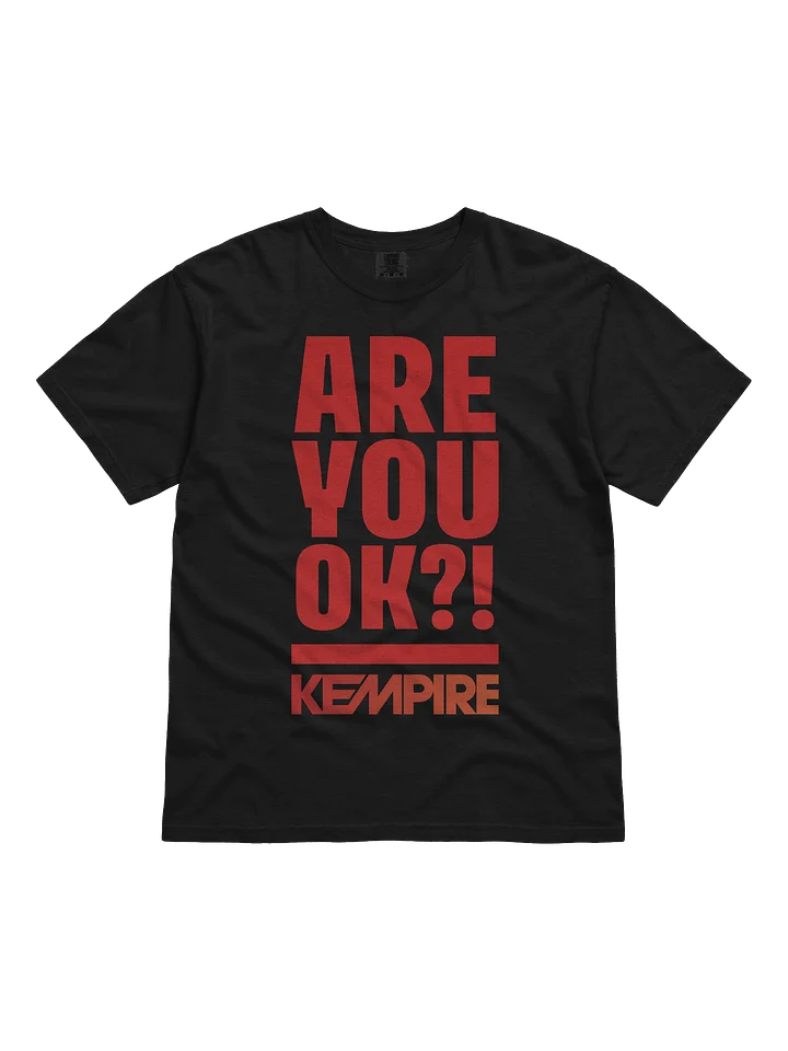 Are You Ok? Tee (Red) product image (2)