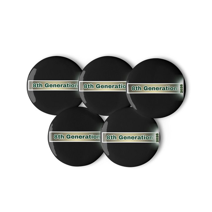 8th Generation Perry Family Pin Buttons | Legacy Edition product image (3)