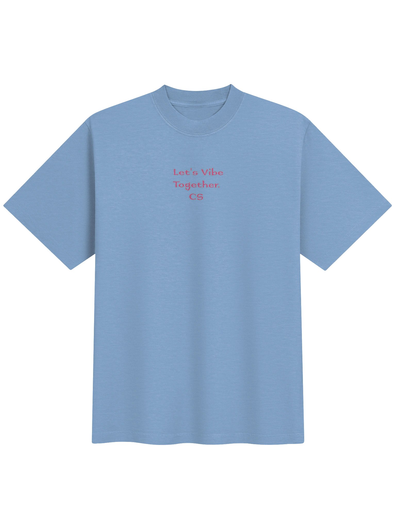 Let's Vibe Together, CS Oversized Boxy T Shirt product image (1)
