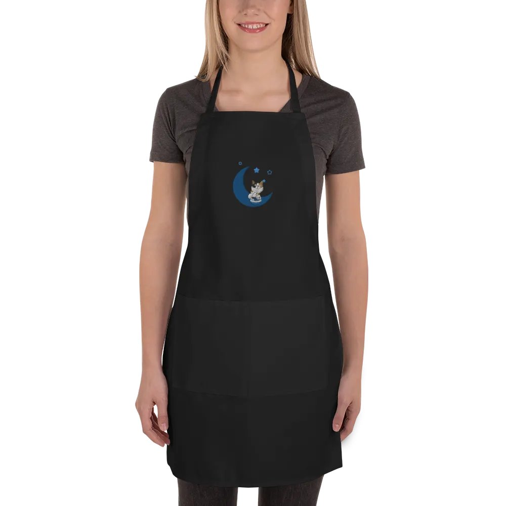 Ramen Cat Embroidered Apron product image (3)