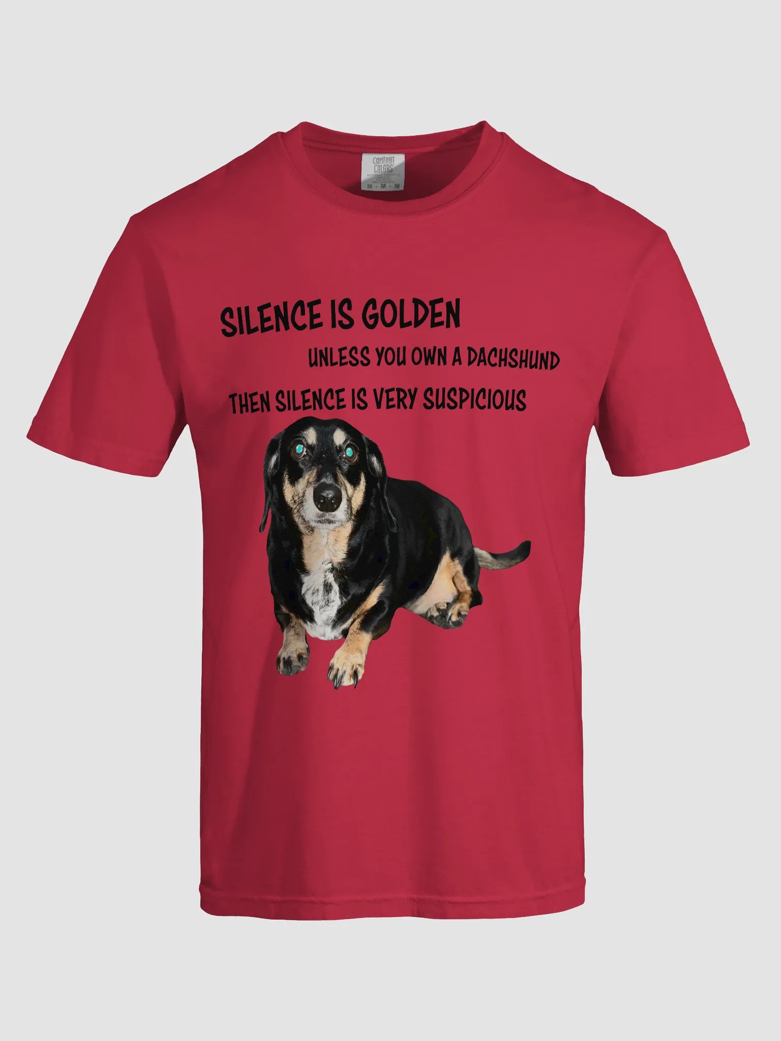 Silence is Golden Heavyweight T-Shirt product image (5)