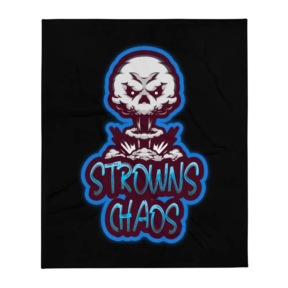 STROWN CHAOS THROW BLANKET product image (1)
