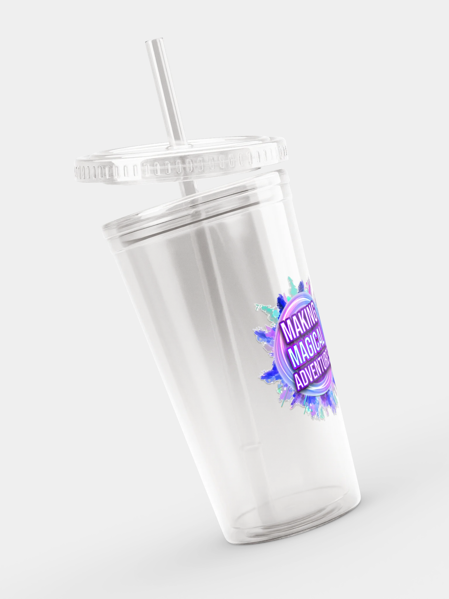 Making Magical Adventures 16 oz Double Wall Clear Tumbler product image (4)