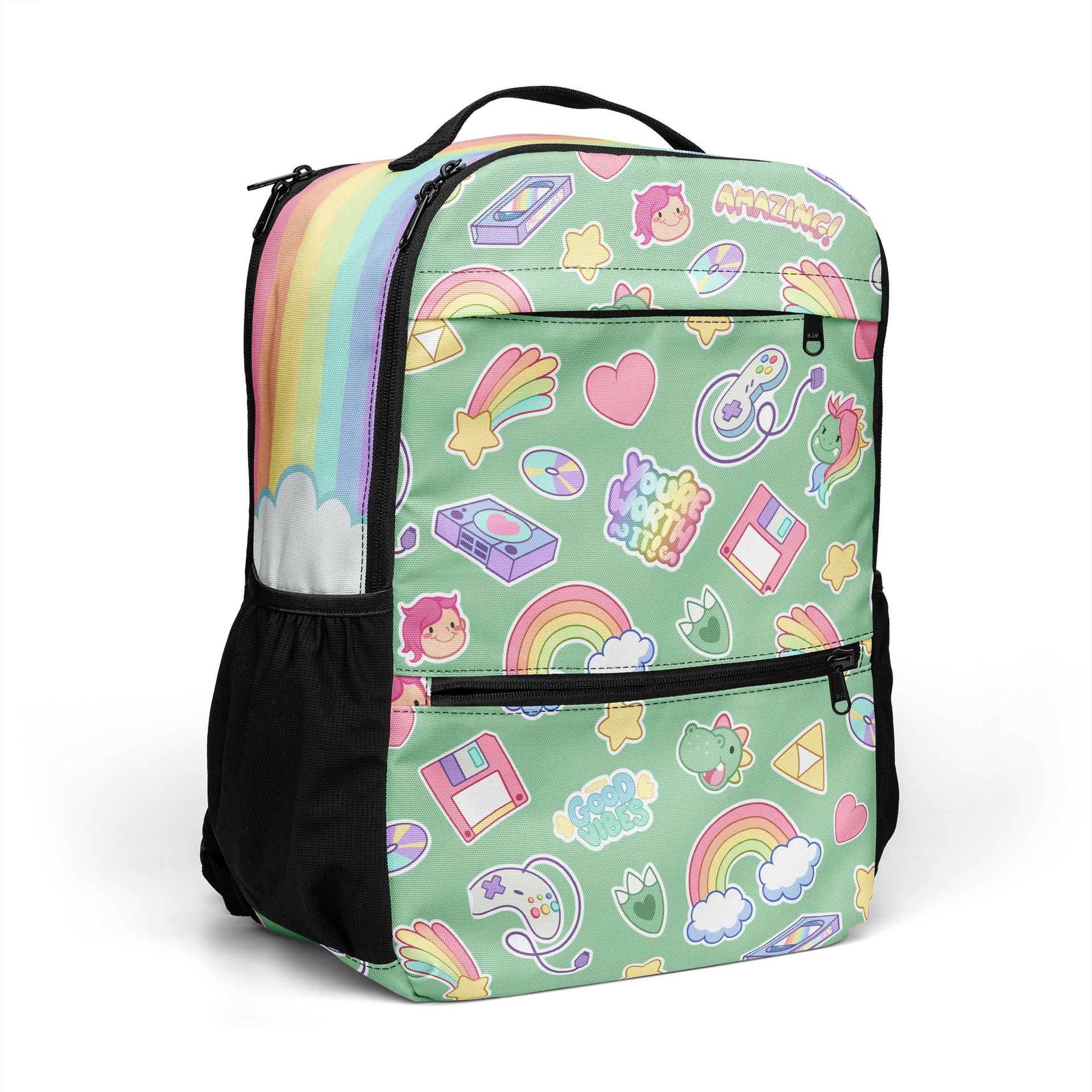 Retro Sticker Utility Backpack product image (7)