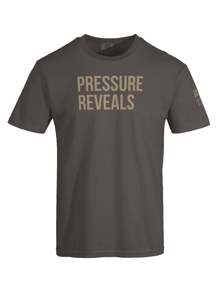 Men's Pressure Reveals Tee - James 1:2-4 product image (1)