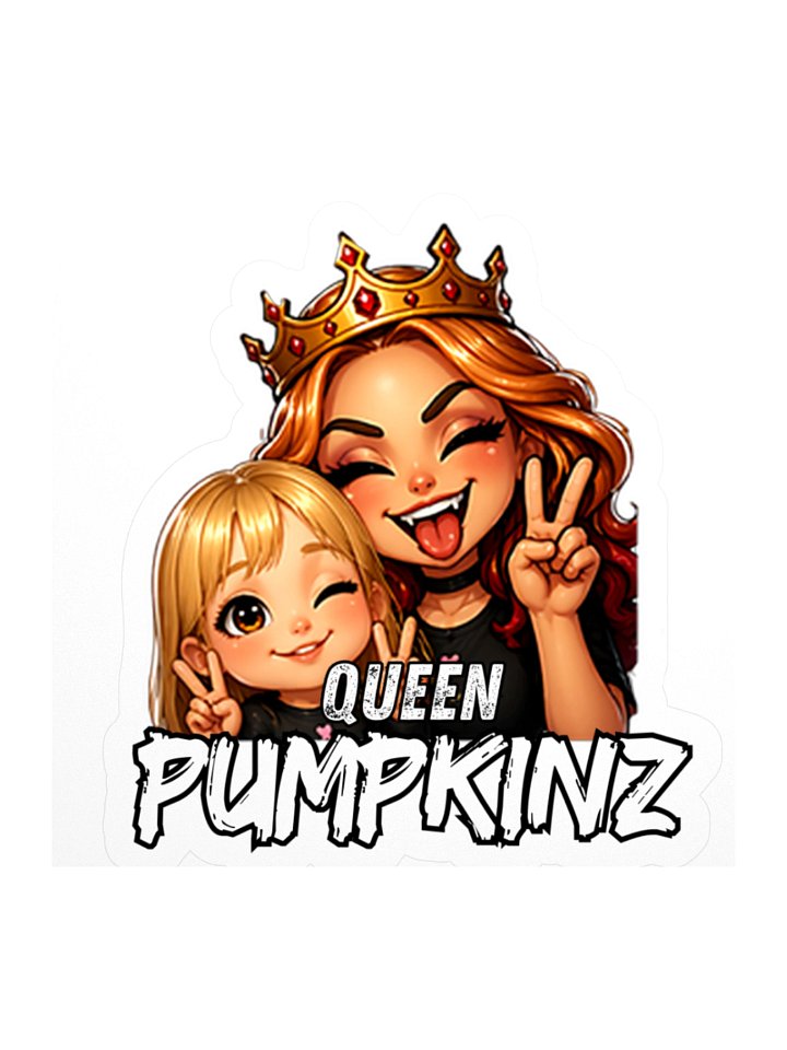 QUEEN PUMPKINZ Kiss-Cut Sticker product image (2)