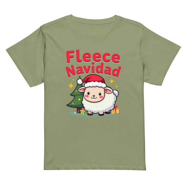 Fleece Navidad High-Waisted Tee product image (32)