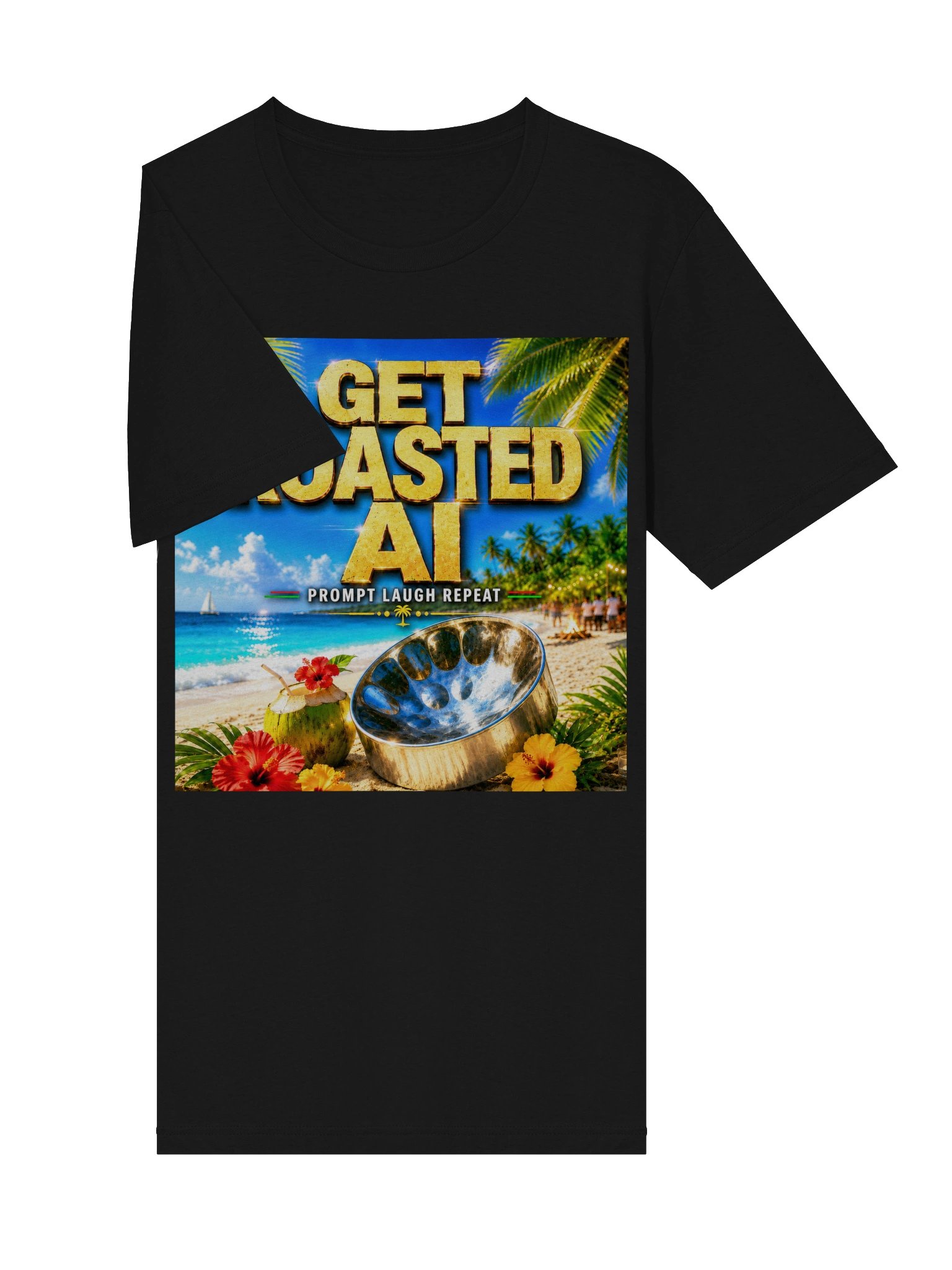 Get Roasted AI (PLR) - Ultra-Soft Triblend T-Shirt product image (14)