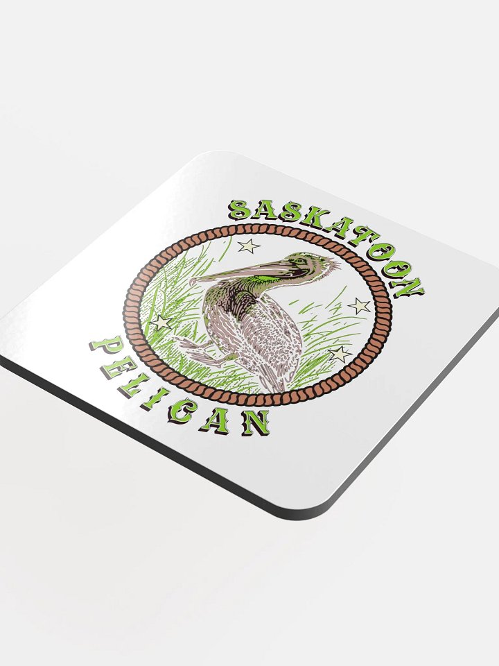 Saskatoon Pelican Cork Coaster Set product image (1)