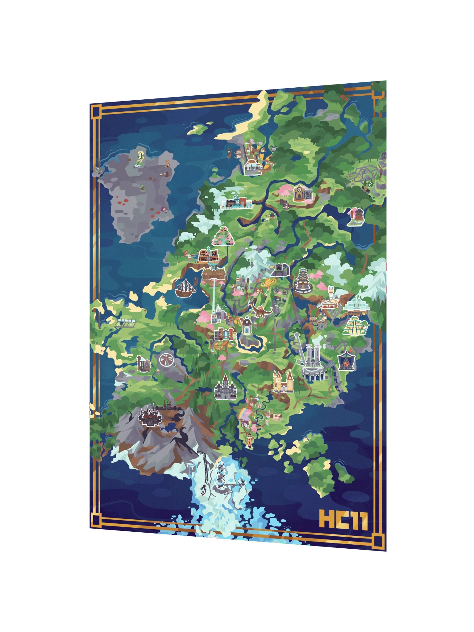 Hermitcraft Season 11 Map product image (2)