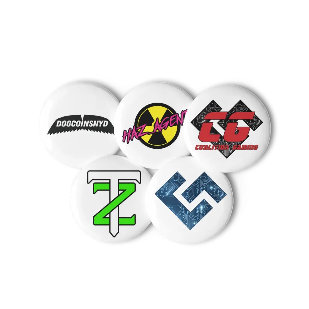 Coalition Gaming Crew Buttons product image (1)