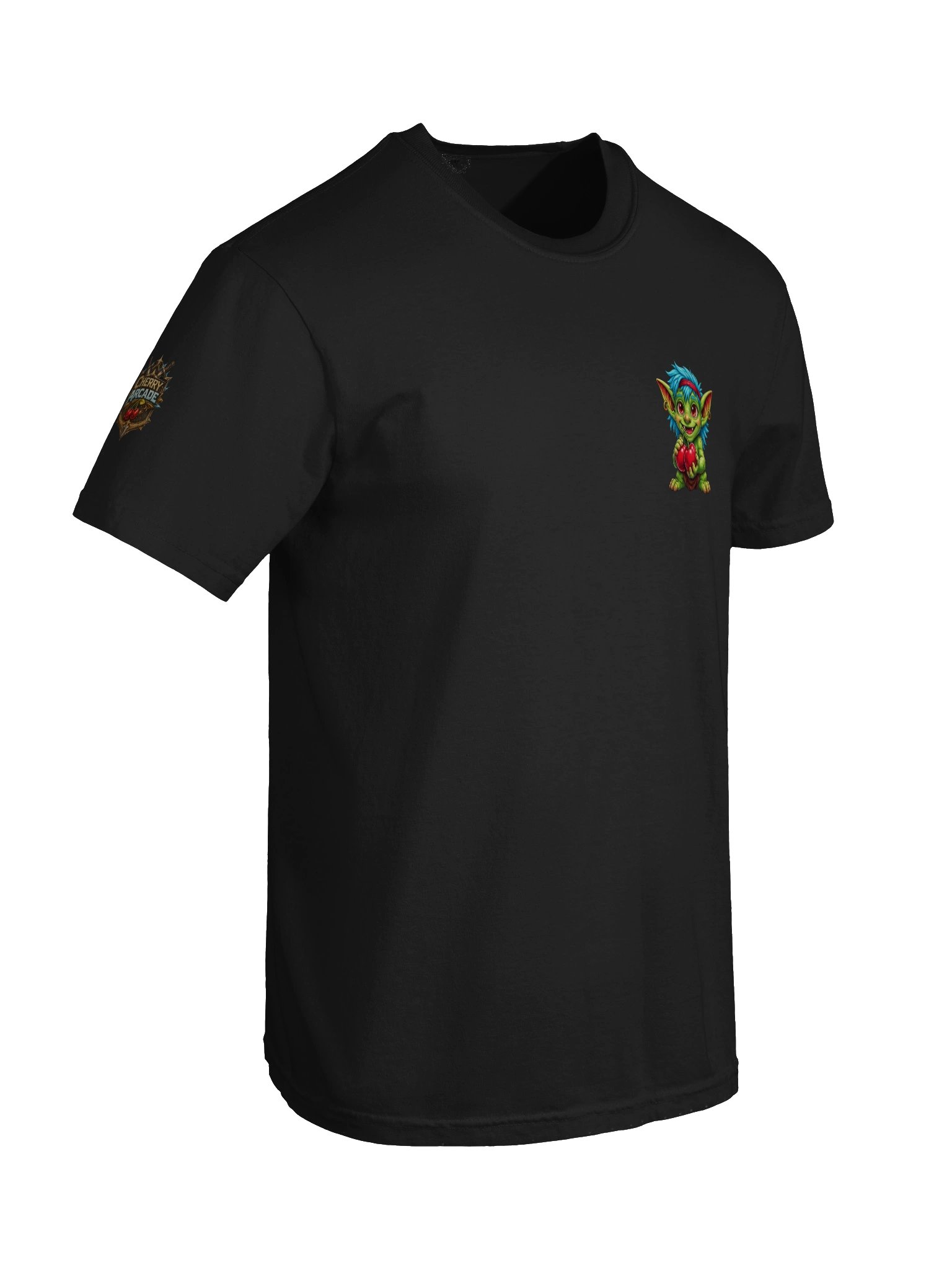 Blue-Haired Goblin Cherry Tee product image (54)